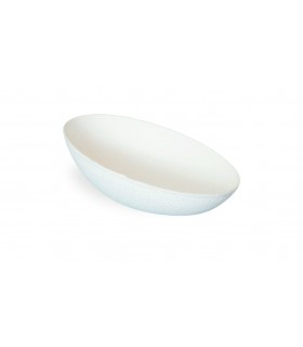 Mise en bouche blanche en pulpe ?uf  80x52mm H29mm - 300Pcs