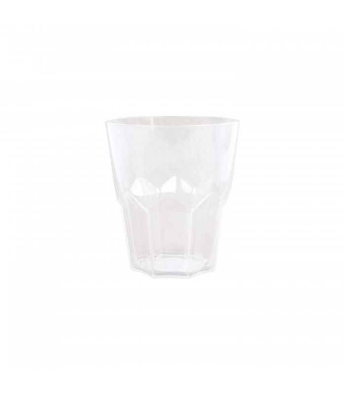 Verre à facette Cupoly en plastique PP  H99mm 500ml - 12Pcs