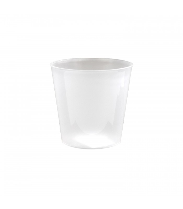 Verre Cupoly en plastique PP réemployable   H85mm 300ml - 18Pcs
