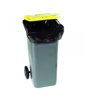 Doublure container noire  670x240mm H1 350mm 240000ml - 200Pcs