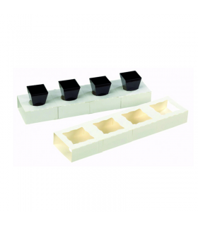 Calage carton universel 4 alvéoles sécables en unité  330x85mm H37mm - 200Pcs
