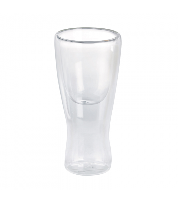 Mini verre borosilicate double paroi "Bambi"   H105mm 60ml - 48Pcs
