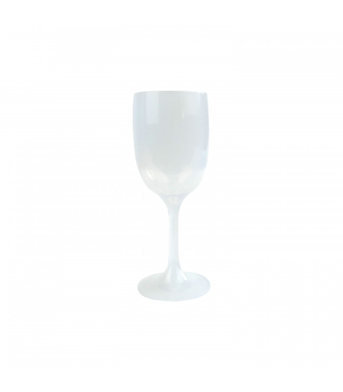 Verre à vin Cupoly en plastique PP réutilisable  H155mm 150ml - 12Pcs