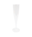Flûte à champagne plastique PS  H195mm 170ml - 96Pcs