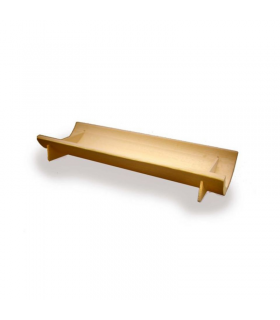Assiette socle demi-bambou Nagano 100x55mm H25mm -20Pcs