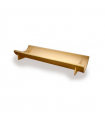 Assiette socle demi-bambou Nagano 100x55mm H25mm -20Pcs