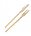 Fourchette bambou "Trident"  H140mm -100Pcs