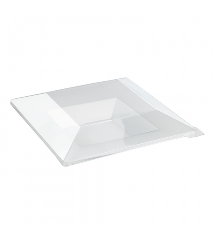 Couvercle PET transparent  220x220mm H40mm -60Pcs