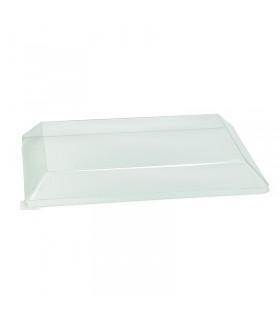 Couvercle Dôme Scandinavie transparent en plastique PET 400x280mm H40mm -50Pcs