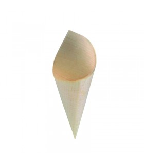 Cône en bois  H80mm -100Pcs
