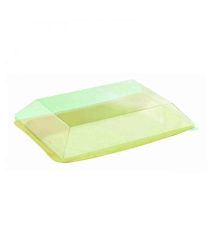 Couvercle Dôme Scandinavie transparent en plastique PET 205x135mm H38mm -100Pcs