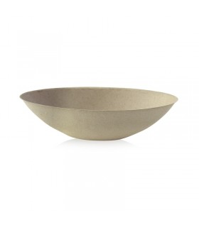 Bol ovale brun en pulpe "BioNchic"  240x145mm H63mm 1000ml -125Pcs