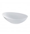 Bol ovale blanc en pulpe "BioNchic" 270x165mm H77mm 1500ml -100Pcs
