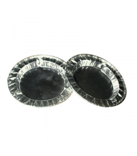 Cendrier aluminium argent -100Pcs