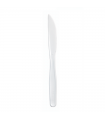 Mini couteau plastique PS blanc 125 -100Pcs