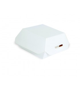 Mini Boite burger en carton blanc  70x70mm H50mm -50Pcs