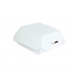 Mini boîte burger en carton blanc 98x95mm H50mm -25Pcs