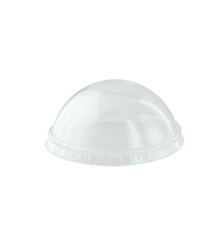 Couvercle dôme transparent en plastique PET  H10mm -100Pcs