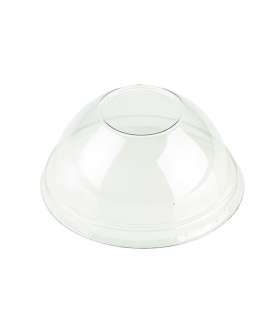 Couvercle dôme transparent en plastique PET  H37mm -50Pcs