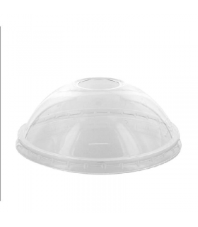Couvercle dôme transparent en plastique PET -25Pcs