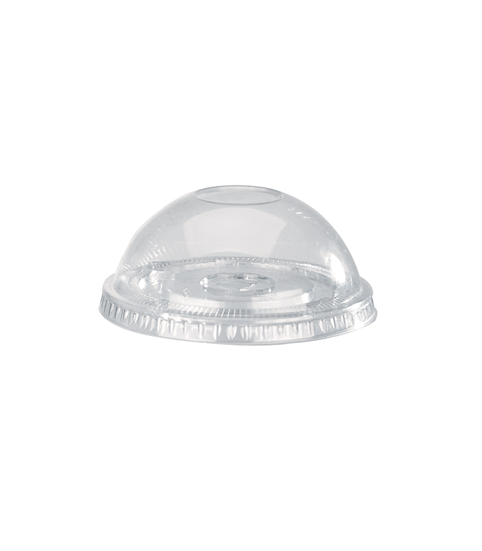 Couvercle dôme transparent en plastique PET  H40mm -100Pcs