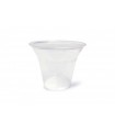 Pot à dessert transparent en plastique PLA  H57mm 90ml -50Pcs