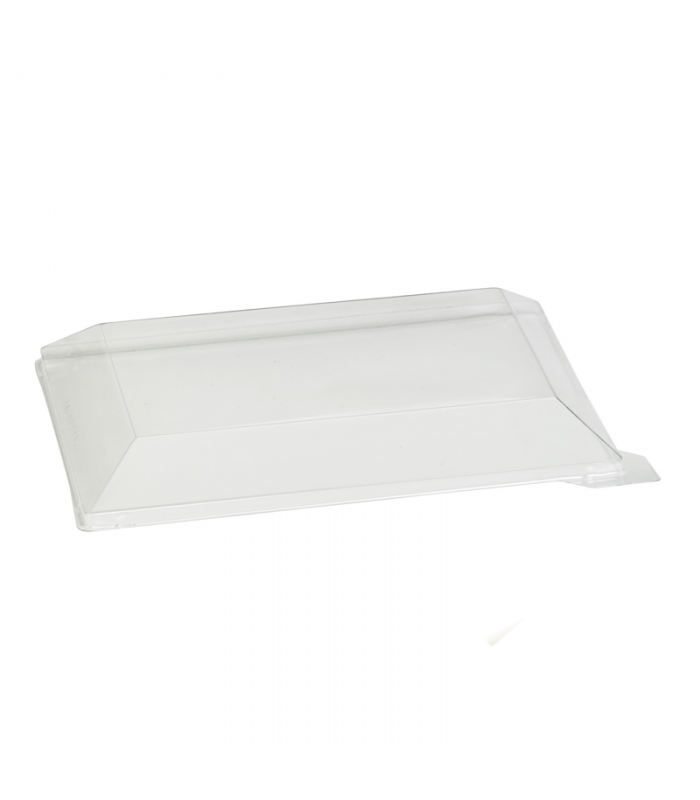 Couvercle dôme transparent en plastique PET pour mise en bouche Klarity 180x130mm H30mm -50Pcs