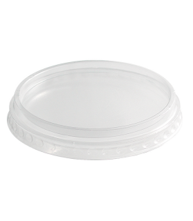 Couvercle plat transparent en plastique  H15mm -25Pcs