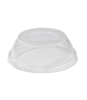 Couvercle dôme transparent en plastique PET pour pot Deli  H45mm -50Pcs