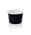 Pot carton noir chaud et froid  H44mm 130ml -50Pcs