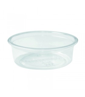 Pot à dessert  en plastique PLA transparent  H24mm 60ml -50Pcs