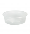 Pot plastique PP translucide rond   H64mm 150ml -100Pcs