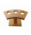 Support bambou pour cônes 3 trous  160x75mm H90mm -10Pcs
