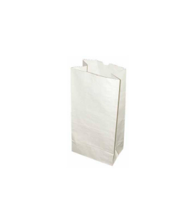 Sac SOS papier blanc  130x80mm H250mm -1000Pcs