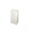 Sac SOS papier blanc  130x80mm H250mm -1000Pcs