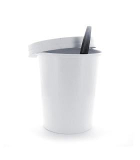 Pot carton blanc chaud et froid  H133mm 900ml -50Pcs