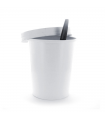 Pot carton blanc chaud et froid  H133mm 900ml -50Pcs