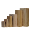 Sac poubelle papier 1 pli  360x240mm H860mm 80000ml -50Pcs