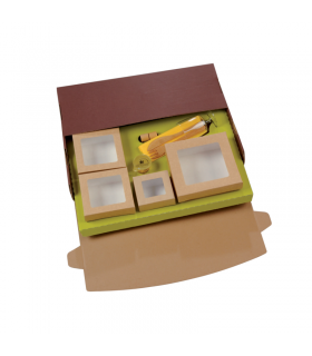 Coffret carton chocolat 420x320mm H60mm -25Pcs