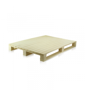 Mini palette bois  400x300mm H43mm -6Pcs