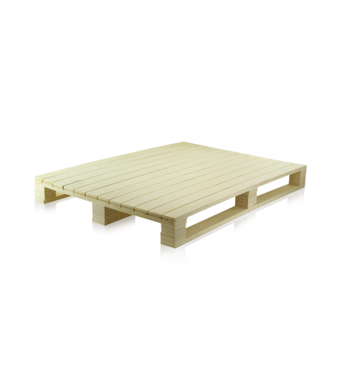 Mini palette bois  400x300mm H43mm -6Pcs