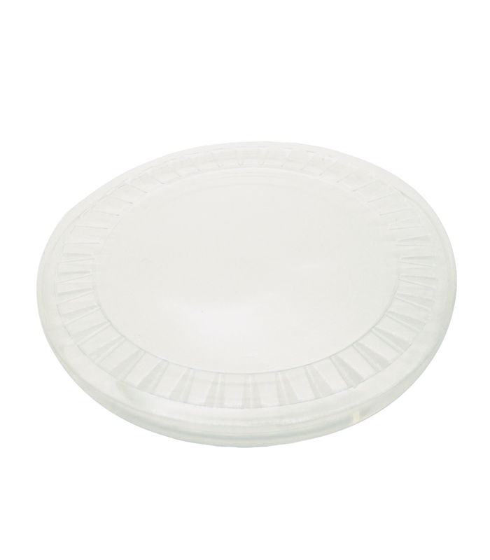 Couvercle Klarity plat transparent en plastique PET -50Pcs