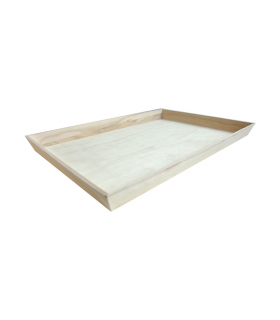 Plateau repas bois NOA 540x360mm H40mm -10Pcs