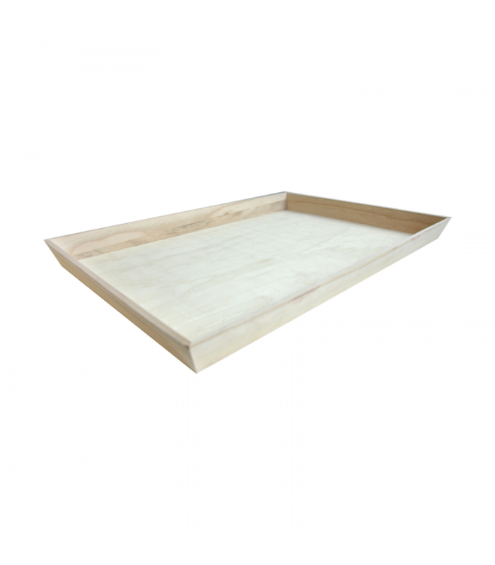 Plateau repas bois NOA 540x360mm H40mm -10Pcs