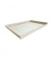 Plateau repas bois NOA 540x360mm H40mm -10Pcs
