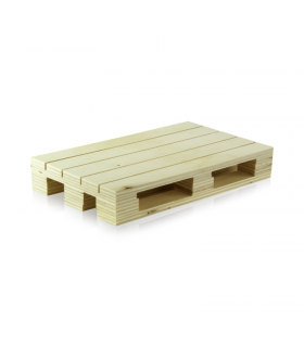 Mini palette bois  200x120mm H30mm -32Pcs