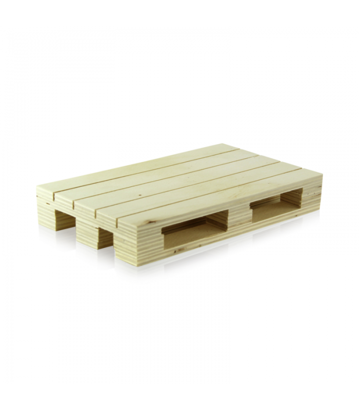 Mini palette bois  200x120mm H30mm -32Pcs