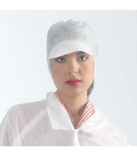 Casquette à visière avec filet 200 H100mm -100Pcs