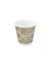 Gobelet carton laminé PLA double paroi  H60mm 120ml -6Pcs