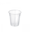 Gobelet PLA transparent  H80mm 200ml -10Pcs